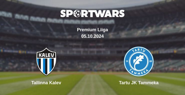 Result of the Tallinna Kalev — Tartu JK Tammeka match, 05.10.2024