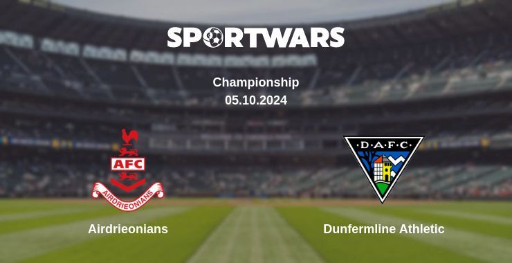 Airdrieonians — Dunfermline Athletic watch online for free 05.10.2024