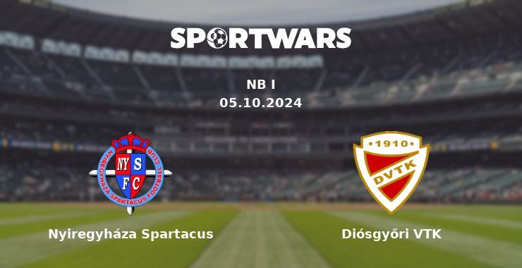 Nyiregyháza Spartacus — Diósgyőri VTK watch online for free 05.10.2024