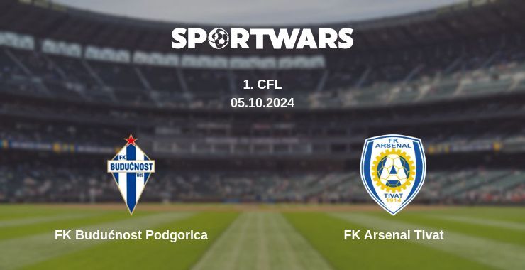 FK Budućnost Podgorica — FK Arsenal Tivat watch online for free 05.10.2024