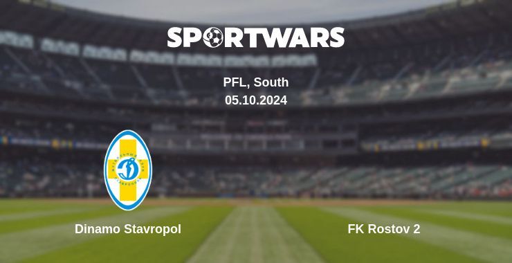 Dinamo Stavropol — FK Rostov 2 watch online for free 05.10.2024