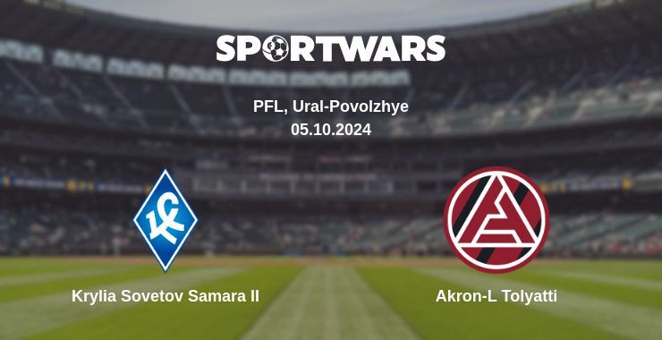 Result of the Krylia Sovetov Samara II — Akron-L Tolyatti match, 05.10.2024