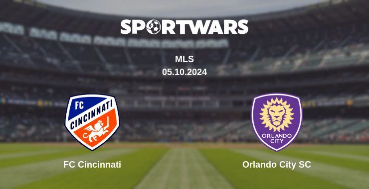 Result of the FC Cincinnati — Orlando City SC match, 05.10.2024