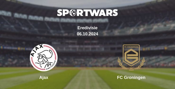 Ajax — FC Groningen, where to watch online broadcast