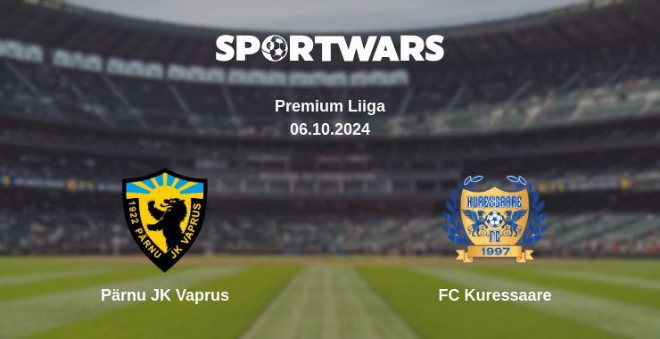 Result of the Pärnu JK Vaprus — FC Kuressaare match, 06.10.2024