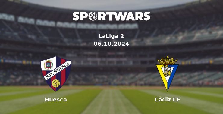 Huesca — Cádiz CF, where to watch online broadcast