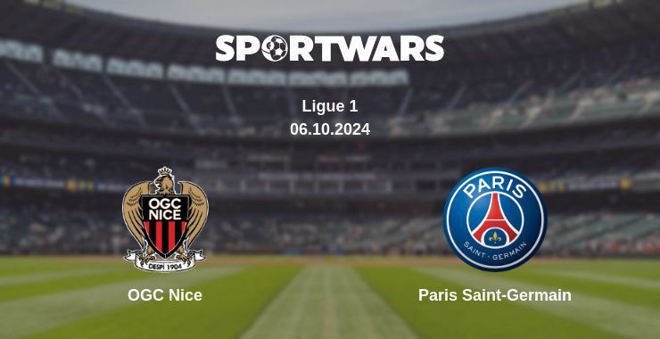 OGC Nice — Paris Saint-Germain watch online for free 06.10.2024