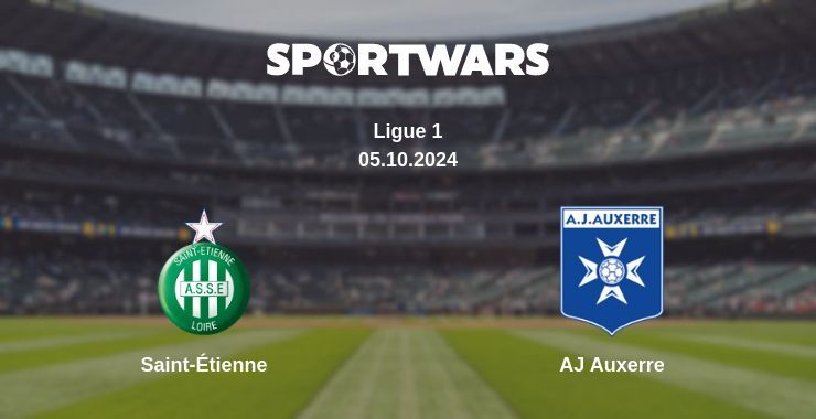 Saint-Étienne — AJ Auxerre, where to watch online broadcast