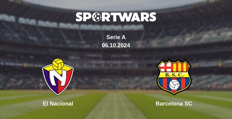 El Nacional — Barcelona SC, where to watch online broadcast