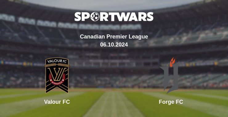 Result of the Valour FC — Forge FC match, 06.10.2024