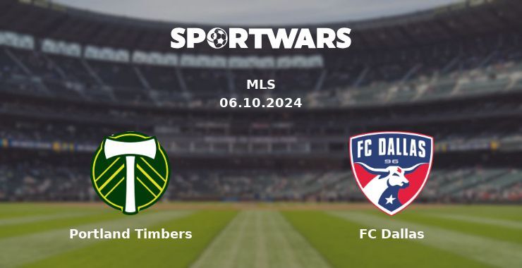 Portland Timbers — FC Dallas, where to watch online broadcast