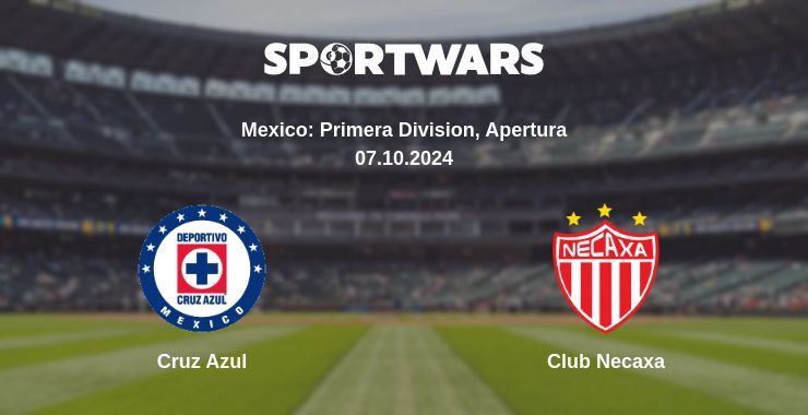 Cruz Azul — Club Necaxa, where to watch online broadcast