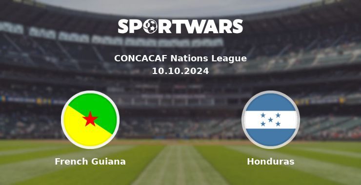 French Guiana — Honduras, where to watch online broadcast