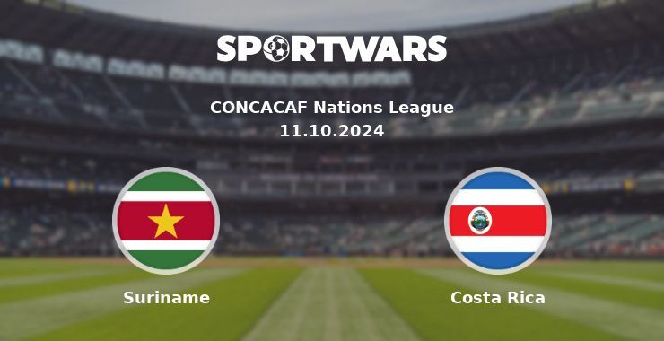 Suriname — Costa Rica, where to watch online broadcast