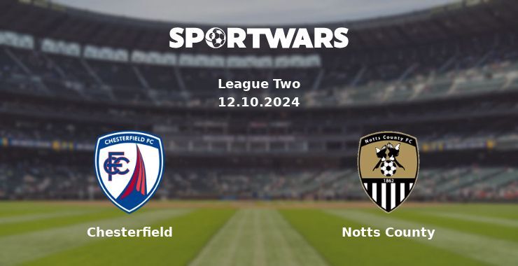 Chesterfield — Notts County watch online for free 12.10.2024