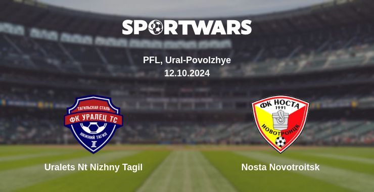 Uralets Nt Nizhny Tagil — Nosta Novotroitsk watch online for free 12.10.2024