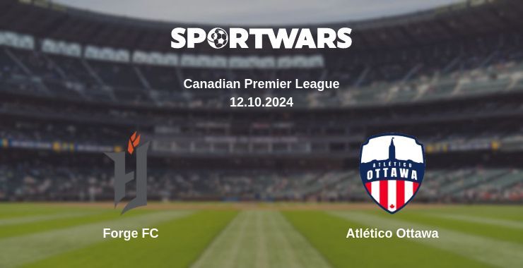 Result of the Forge FC — Atlético Ottawa match, 12.10.2024