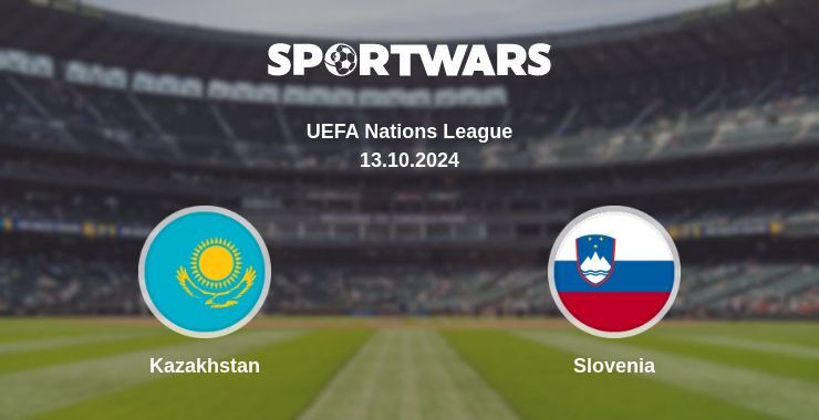 Kazakhstan — Slovenia watch online for free 13.10.2024