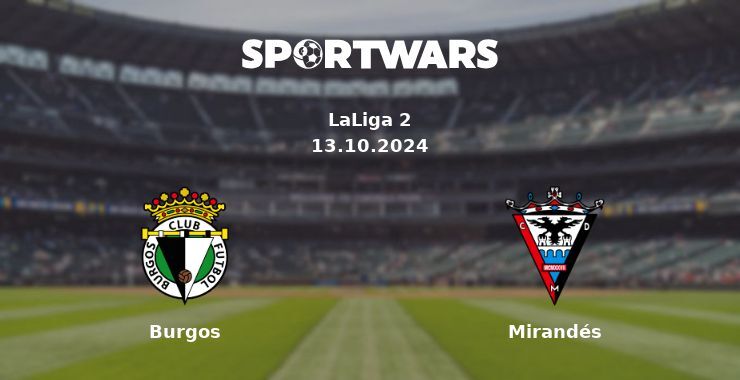 Burgos — Mirandés, where to watch online broadcast