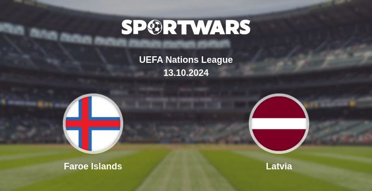 Faroe Islands — Latvia watch online for free 13.10.2024