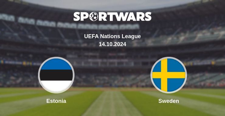 Result of the Estonia — Sweden match, 14.10.2024