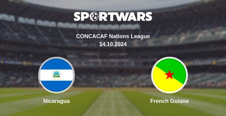 Nicaragua — French Guiana, where to watch online broadcast