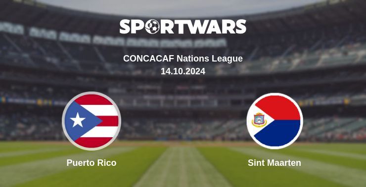 Result of the Puerto Rico — Sint Maarten match, 14.10.2024