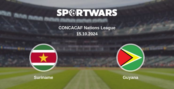 Suriname — Guyana, where to watch online broadcast