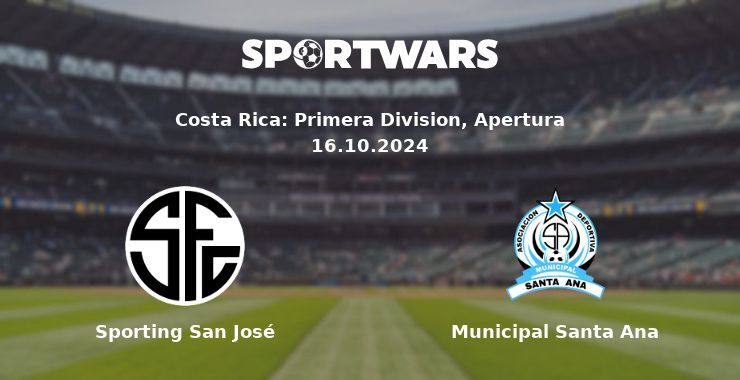 Sporting San José — Municipal Santa Ana watch online for free 16.10.2024