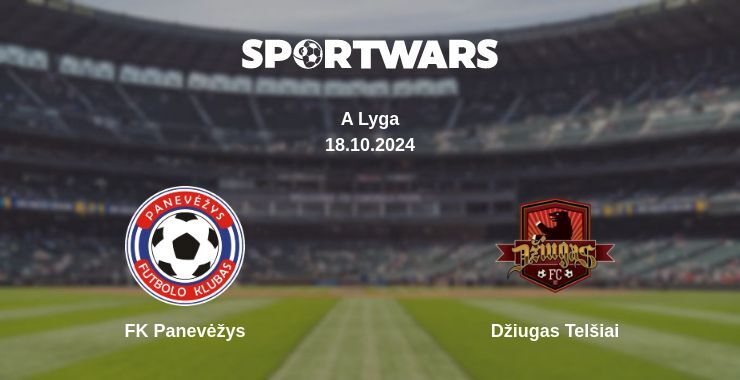 FK Panevėžys — Džiugas Telšiai watch online for free 18.10.2024