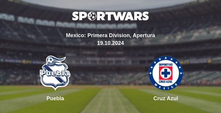 Result of the Puebla — Cruz Azul match, 19.10.2024