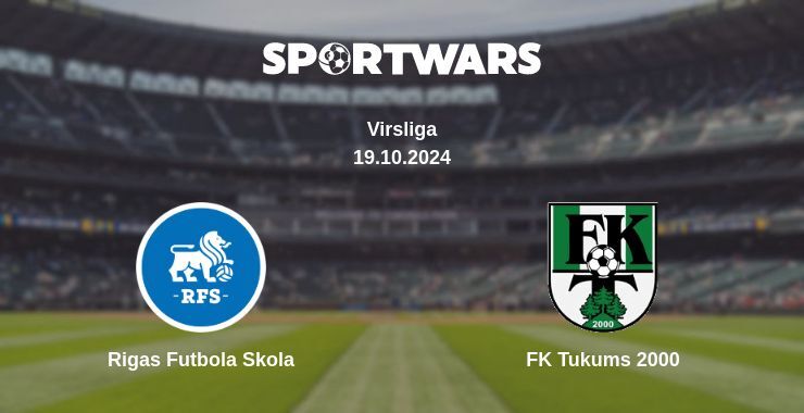 Rigas Futbola Skola — FK Tukums 2000, where to watch online broadcast