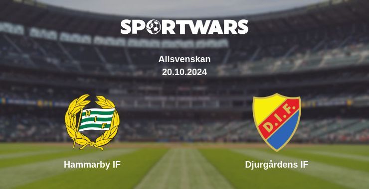 Hammarby IF — Djurgårdens IF watch online for free 20.10.2024