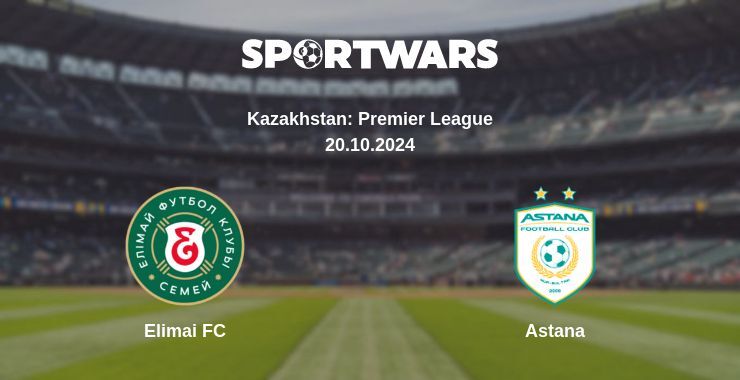 Result of the Elimai FC — Astana match, 20.10.2024