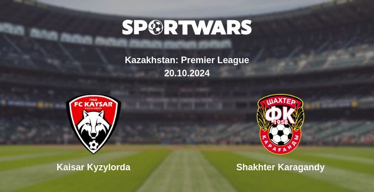 Result of the Kaisar Kyzylorda — Shakhter Karagandy match, 20.10.2024