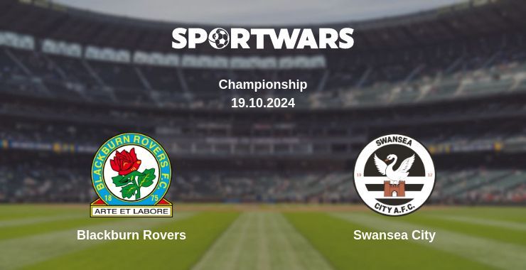 Blackburn Rovers — Swansea City watch online for free 19.10.2024