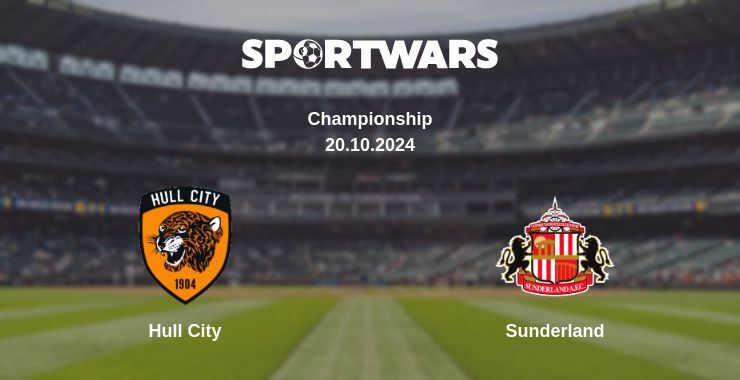 Hull City — Sunderland watch online for free 20.10.2024