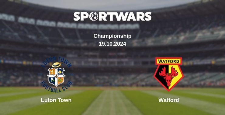 Luton Town — Watford watch online for free 19.10.2024