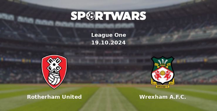 Rotherham United — Wrexham A.F.C. watch online for free 19.10.2024