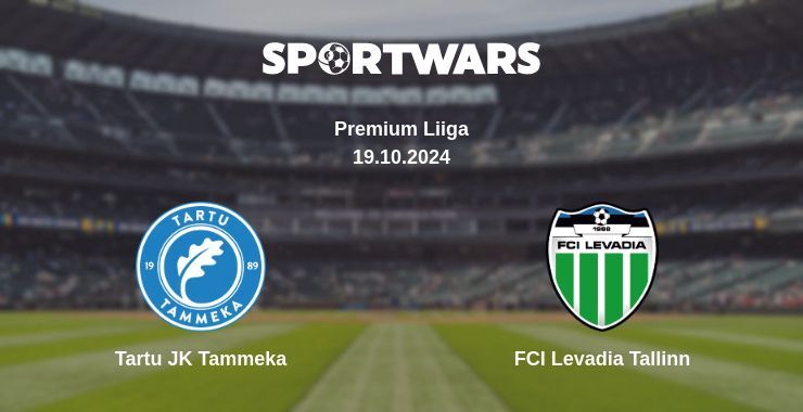 Result of the Tartu JK Tammeka — FCI Levadia Tallinn match, 19.10.2024