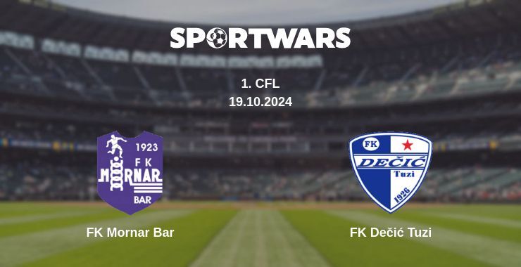 FK Mornar Bar — FK Dečić Tuzi watch online broadcast, 19.10.2024