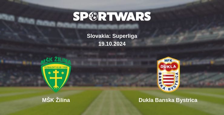 MŠK Žilina — Dukla Banska Bystrica watch online for free 20.10.2024