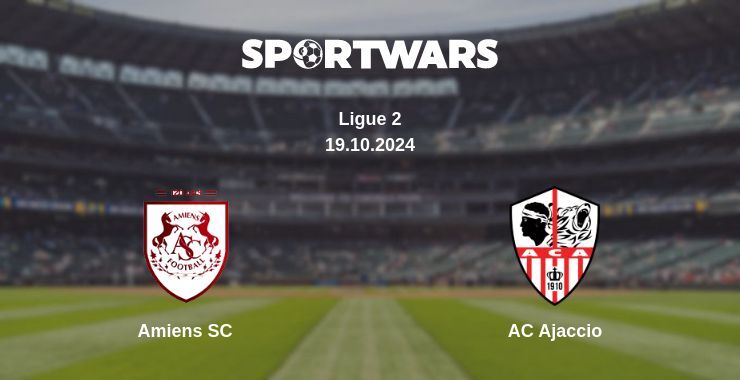 Amiens SC — AC Ajaccio, where to watch online broadcast