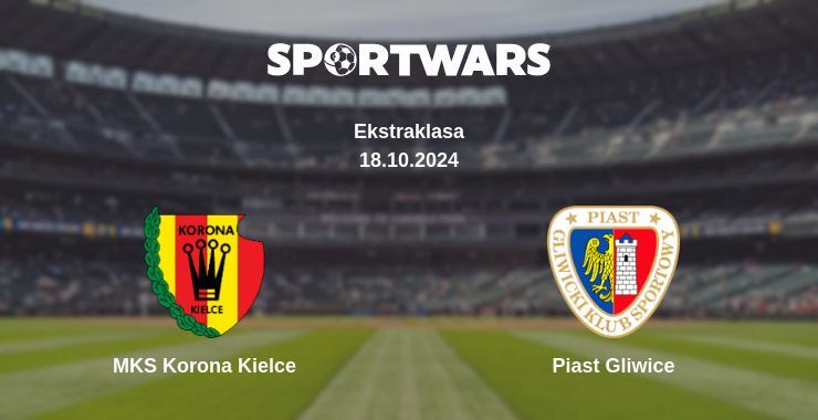 MKS Korona Kielce — Piast Gliwice watch online for free 18.10.2024