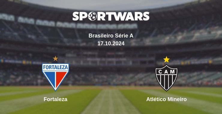 Result of the Fortaleza — Atlético Mineiro match, 17.10.2024