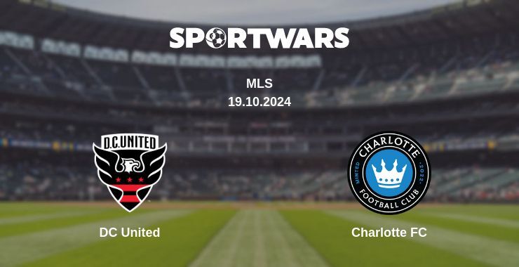 DC United — Charlotte FC watch online broadcast, 19.10.2024