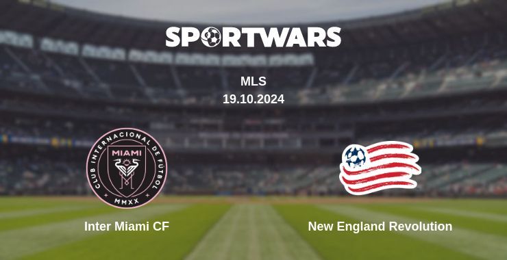 Inter Miami CF — New England Revolution watch online broadcast, 19.10.2024