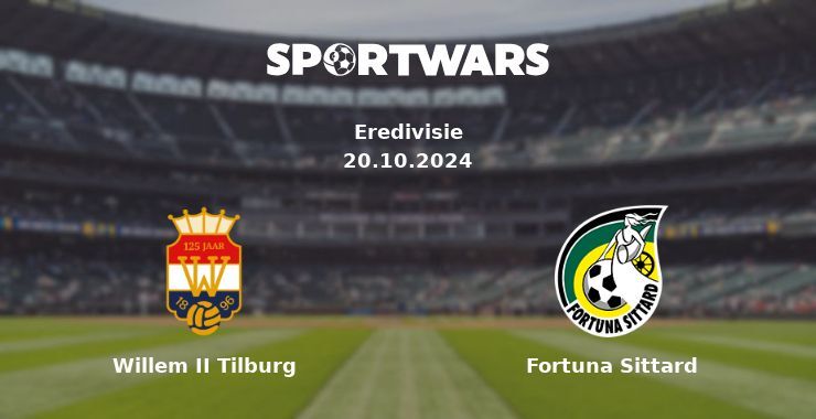 Willem II Tilburg — Fortuna Sittard, where to watch online broadcast