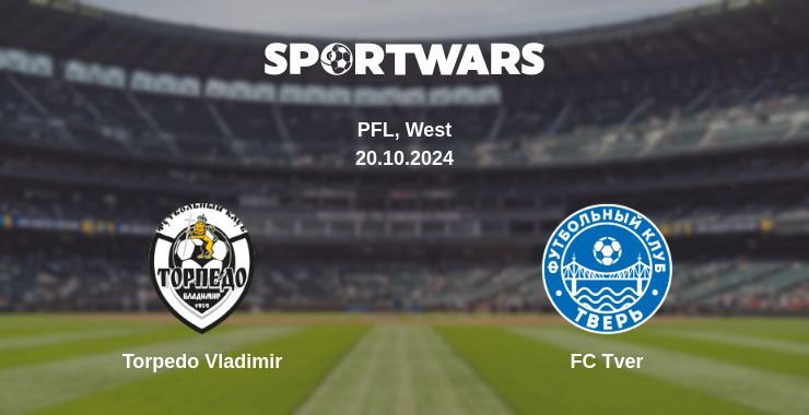 Result of the Torpedo Vladimir — FC Tver match, 20.10.2024