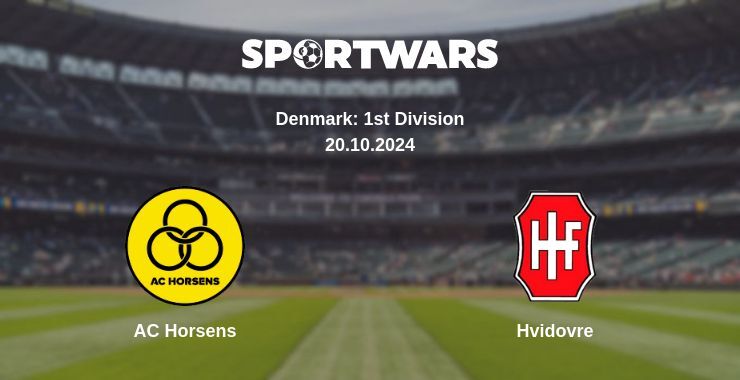 AC Horsens — Hvidovre watch online for free 20.10.2024